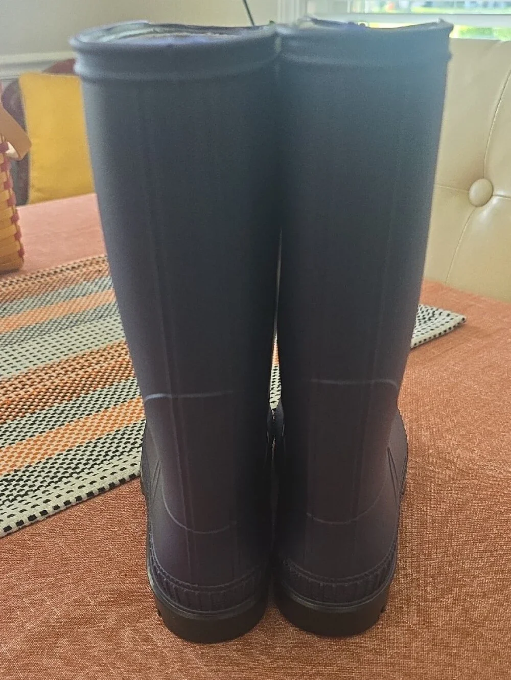 Kamik Navy Waterproof Rubber Boots